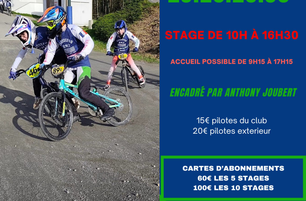 Stages ÉTÉ 2026